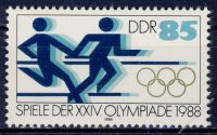 DDR 1988 Mi-Nr. 3189 ** Olympische Sommerspiele