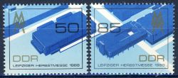 DDR 1989 Mi-Nr. 3267-3268 ** Leipziger Herbstmesse