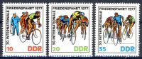 DDR 1977 Mi-Nr. 2216-2218 ** Internationale Radfernfahrt fr den Frieden