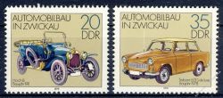 DDR 1979 Mi-Nr. 2412-2413 ** Automobilbau in Zwickau
