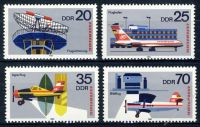 DDR 1980 Mi-Nr. 2516-2519 ** 25 Jahre INTERFLUG