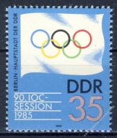 DDR 1985 Mi-Nr. 2949 ** Session des Internationalen Olympischen Komitees