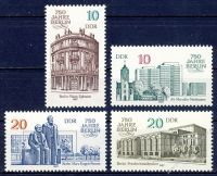 DDR 1987 Mi-Nr. 3075-3078 ** 750 Jahre Berlin