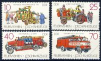 DDR 1987 Mi-Nr. 3101-3104 ** Feuerwehren