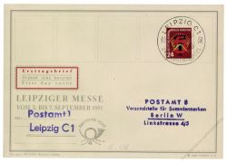 DDR 1951 FDC Mi-Nr. 293 SSt. Erster Fünfjahrplan