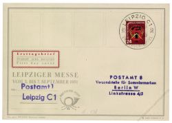 DDR 1951 FDC Mi-Nr. 293 SSt. Erster Fnfjahrplan