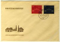 DDR 1958 FDC Mi-Nr. 665-666 ESt. 10 Jahre Magistrat von Gro-Berlin