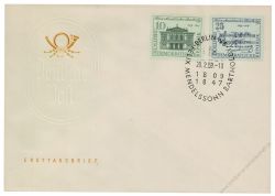 DDR 1959 FDC Mi-Nr. 676-677 SSt. 150. Geburtstag von Felix Mendelssohn Bartholdy