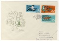 DDR 1959 FDC Mi-Nr. 688-692 SSt. Naturschutz