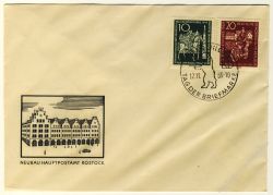 DDR 1959 FDC Mi-Nr. 735-736 SSt. Tag der Briefmarke