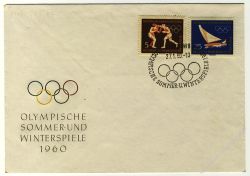 DDR 1960 FDC Mi-Nr. 746-749 SSt. Olympische Sommer- und Winterspiele