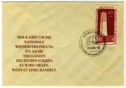 DDR 1960 FDC Mi-Nr. 783 SSt. Nationale Mahn- und Gedenksttte Sachsenhausen