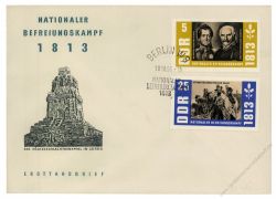 DDR 1963 FDC Mi-Nr. 988-992 SSt. 150. Jahrestag der Befreiungskriege