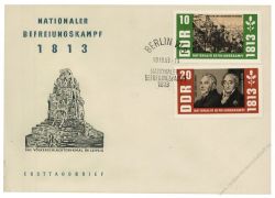 DDR 1963 FDC Mi-Nr. 988-992 SSt. 150. Jahrestag der Befreiungskriege