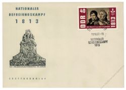 DDR 1963 FDC Mi-Nr. 988-992 SSt. 150. Jahrestag der Befreiungskriege