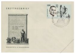 DDR 1963 FDC Mi-Nr. 958-962 (ZD) SSt. Erhaltung der Nationalen Mahn- und Gedenksttten