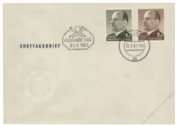DDR 1963 FDC Mi-Nr. 968-969 ESt. Staatsratsvorsitzender Walter Ulbricht