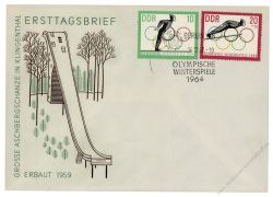 DDR 1963 FDC Mi-Nr. 1000-1003 SSt. Olympische Winterspiele