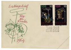DDR 1964 FDC Mi-Nr. 1025-1029 SSt. Tag des Kindes