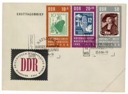 DDR 1964 FDC Mi-Nr. 1056-1058 SSt. Nationale Briefmarkenausstellung