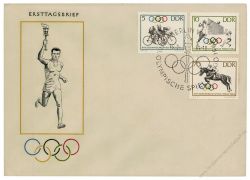 DDR 1964 FDC Mi-Nr. 1033-1038 SSt. Olympische Sommerspiele