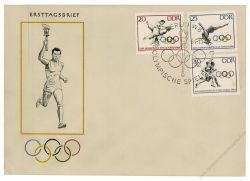 DDR 1964 FDC Mi-Nr. 1033-1038 SSt. Olympische Sommerspiele