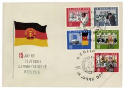 DDR 1964 FDC Mi-Nr. 1059A-1073A SSt. 15 Jahre DDR