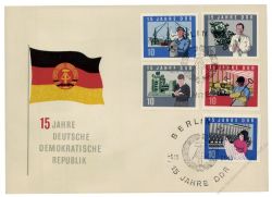 DDR 1964 FDC Mi-Nr. 1059A-1073A SSt. 15 Jahre DDR