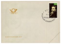 DDR 1965 FDC Mi-Nr. 1096 SSt. 120. Geburtstag von Wilhelm Rntgen