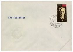 DDR 1965 FDC Mi-Nr. 1089 ESt. 125. Geburtstag von August Bebel
