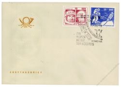 DDR 1965 FDC Mi-Nr. 1098-1099 SSt. Start des sowjetischen Raumschiffes 