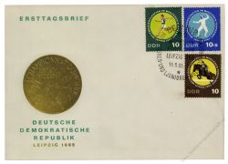 DDR 1965 FDC Mi-Nr. 1133-1137 SSt. Weltmeisterschaften im Modernen Fnfkampf