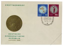 DDR 1965 FDC Mi-Nr. 1133-1137 SSt. Weltmeisterschaften im Modernen Fnfkampf