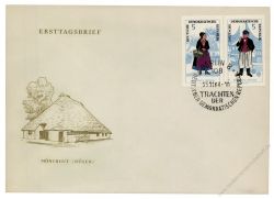 DDR 1964 FDC Mi-Nr. 1074-1079 (ZD) SSt. Volkstrachten