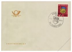 DDR 1966 FDC Mi-Nr. 1167 SSt. 20 Jahre Freie Deutsche Jugend (FDJ)