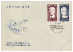 DDR 1967 FDC Mi-Nr. 1293-1297 SSt. Berhmte Persnlichkeiten