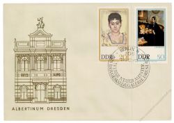 DDR 1967 FDC Mi-Nr. 1262-1267 SSt. Staatliche Kunstsammlungen Dresden