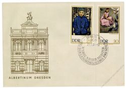 DDR 1967 FDC Mi-Nr. 1262-1267 SSt. Staatliche Kunstsammlungen Dresden