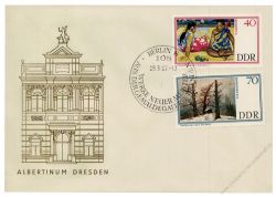 DDR 1967 FDC Mi-Nr. 1262-1267 SSt. Staatliche Kunstsammlungen Dresden