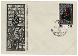 DDR 1968 FDC Mi-Nr. 1346-1348 SSt. Nationale Mahn- und Gedenksttte Sachsenhausen