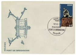 DDR 1968 FDC Mi-Nr. 1410 SSt. Internationale Mahn- und Gedenkstätten