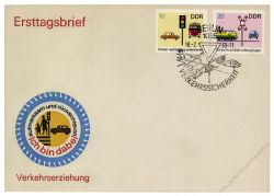 DDR 1969 FDC Mi-Nr. 1444-1447 SSt. Sicherheit im Straenverkehr