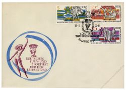 DDR 1969 FDC Mi-Nr. 1483-1488 SSt. Deutsches Turn- und Sportfest