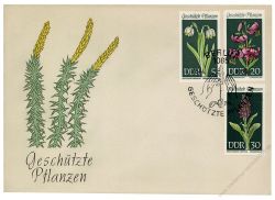 DDR 1969 FDC Mi-Nr. 1456-1461 SSt. Geschtzte heimische Pflanzen