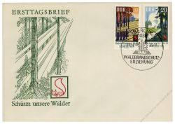 DDR 1969 FDC Mi-Nr. 1462-1465 SSt. Waldschutz