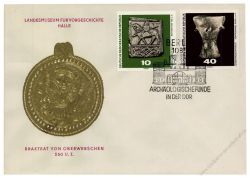 DDR 1970 FDC Mi-Nr. 1553-1556 SSt. Archologische Funde
