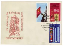 DDR 1970 FDC Mi-Nr. 1569-1571 SSt. 25. Jahrestag der Befreiung vom Faschismus