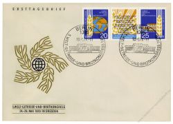 DDR 1970 FDC Mi-Nr. 1575-1576 (ZD) SSt. Welt-Getreide- und Brotkongress