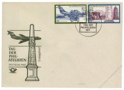 DDR 1971 FDC Mi-Nr. 1703-1704 SSt. Tag der Philatelisten