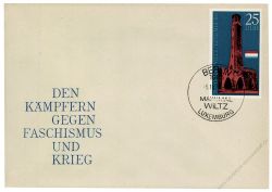 DDR 1971 FDC Mi-Nr. 1705 SSt. Internationale Mahn- und Gedenksttten